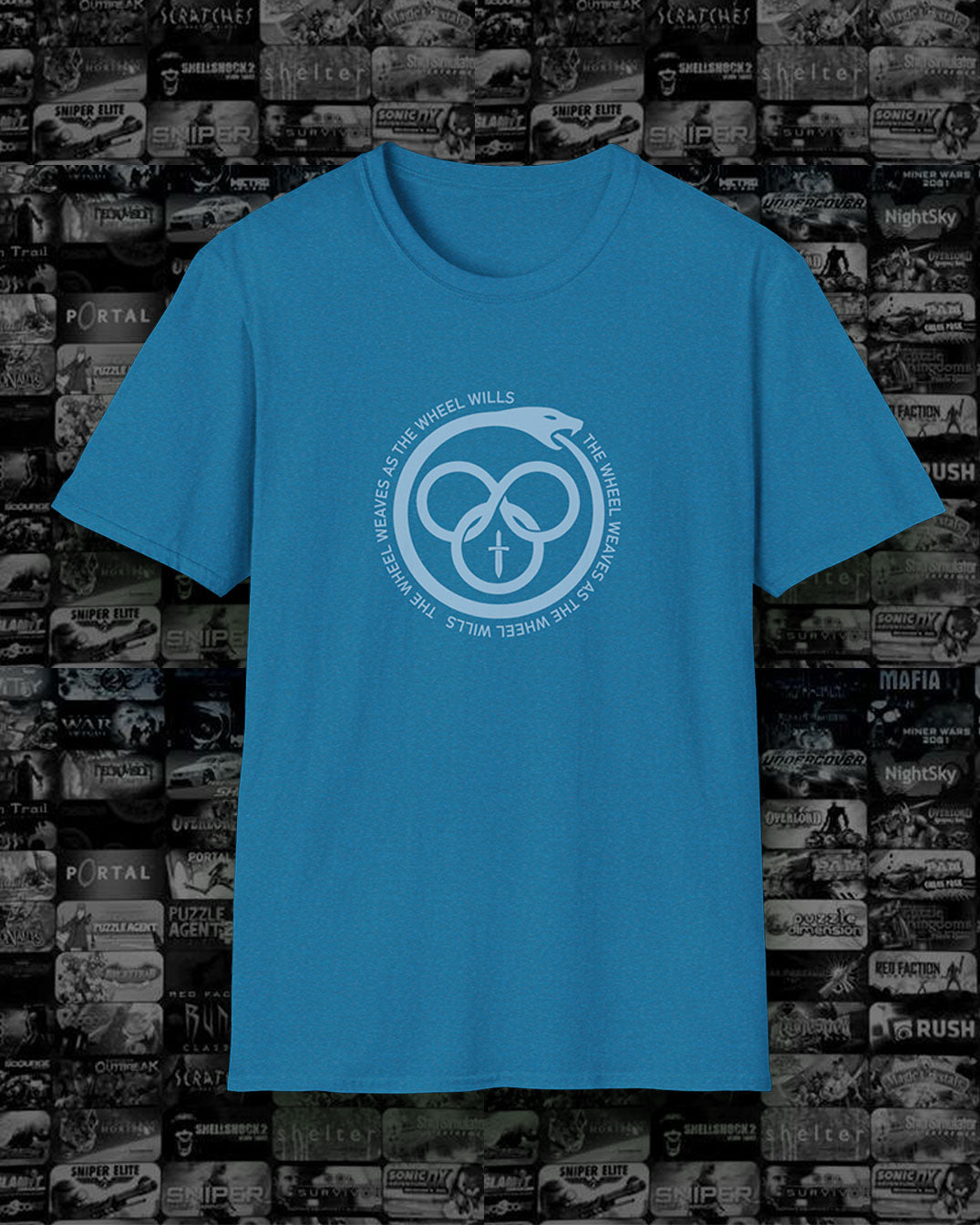 Wheel of Time Aes Sedai Shirt, Choose Your Ajah Colour & Symbol