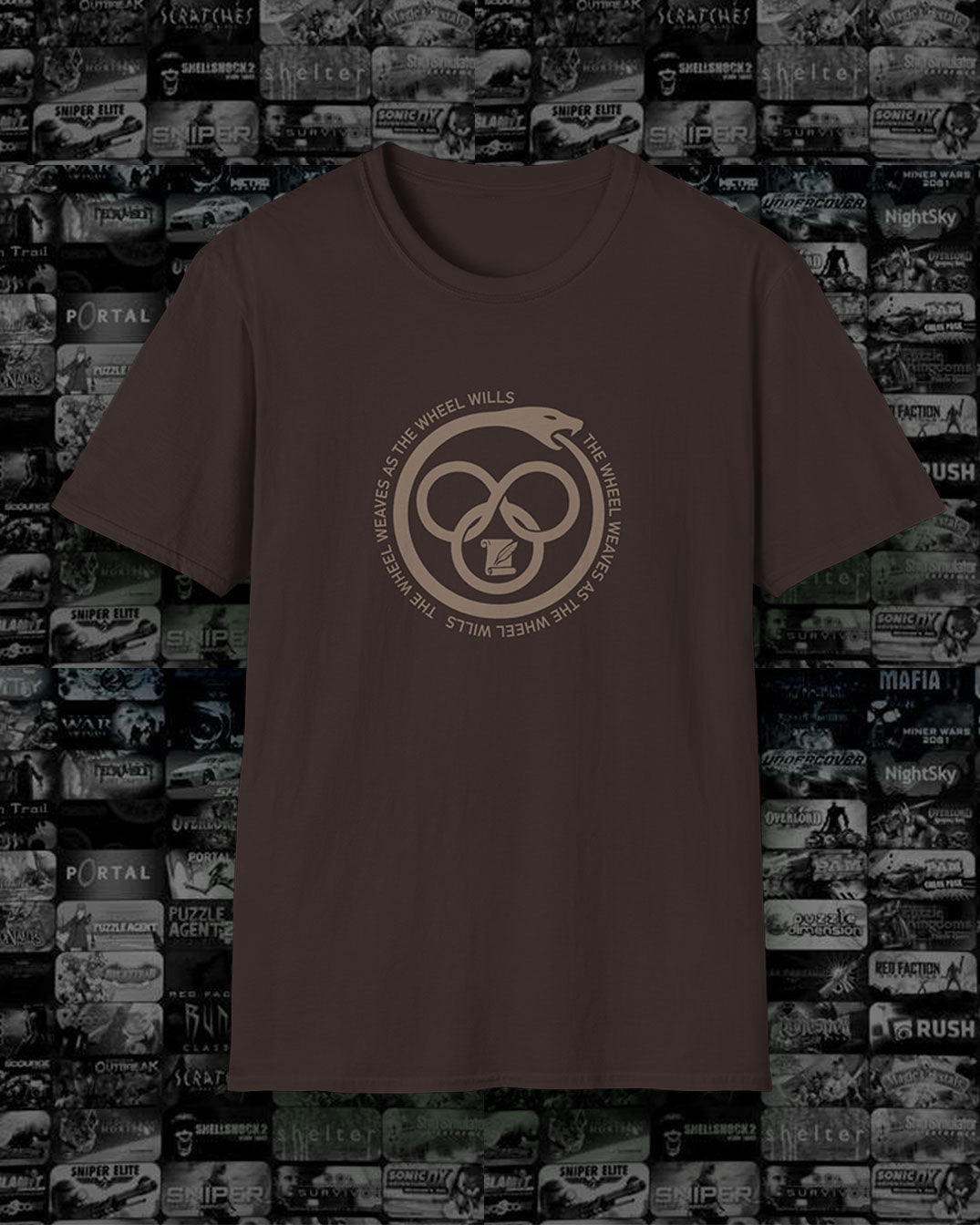 Wheel of Time Aes Sedai Shirt, Choose Your Ajah Colour & Symbol