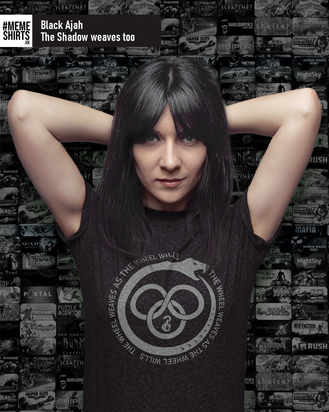 Wheel of Time Aes Sedai Shirt, Choose Your Ajah