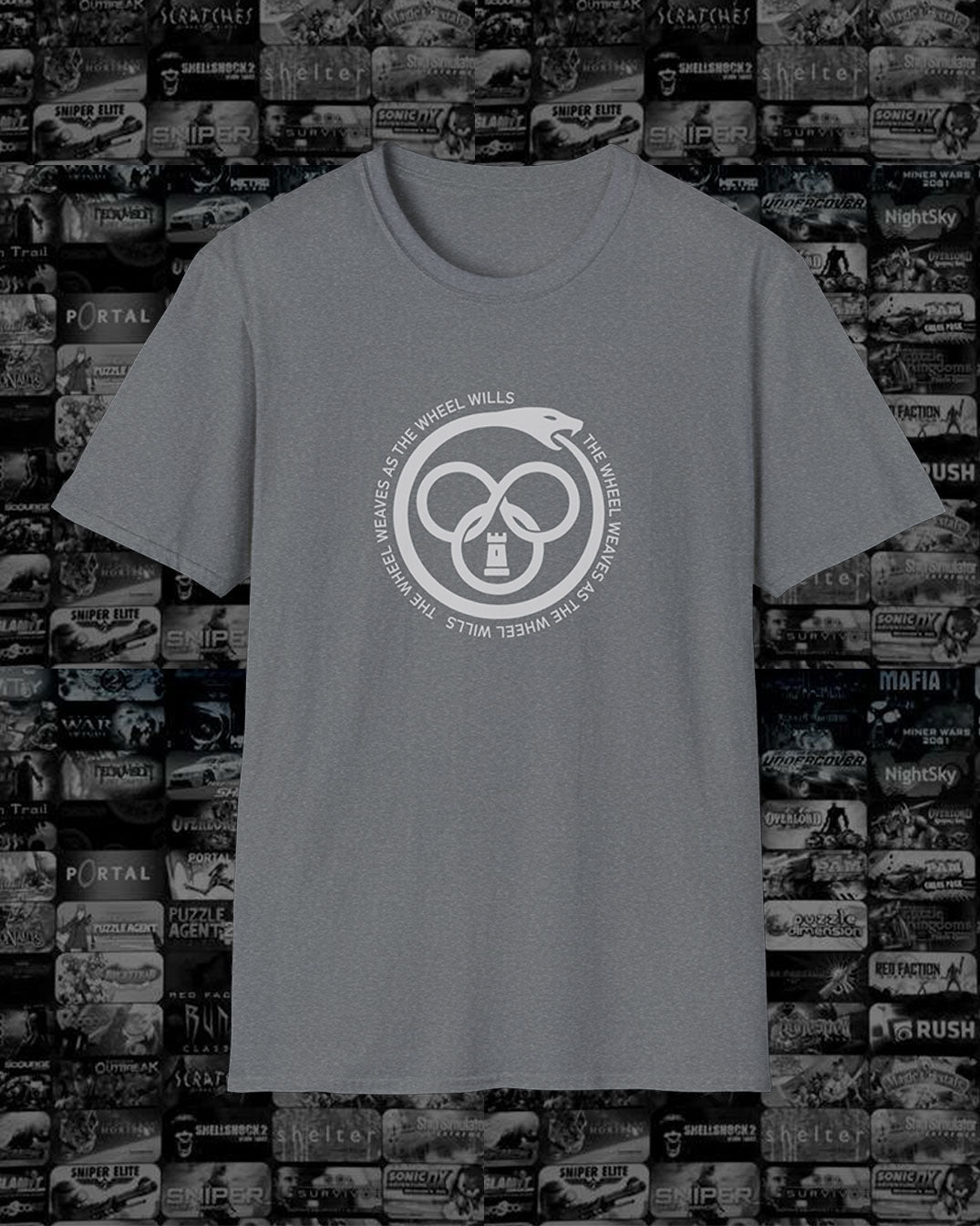 Wheel of Time Aes Sedai Shirt, Choose Your Ajah Colour & Symbol