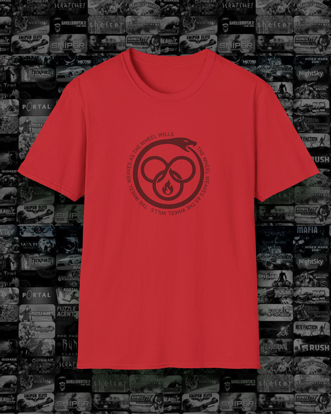 Wheel of Time Aes Sedai Shirt, Choose Your Ajah Colour & Symbol