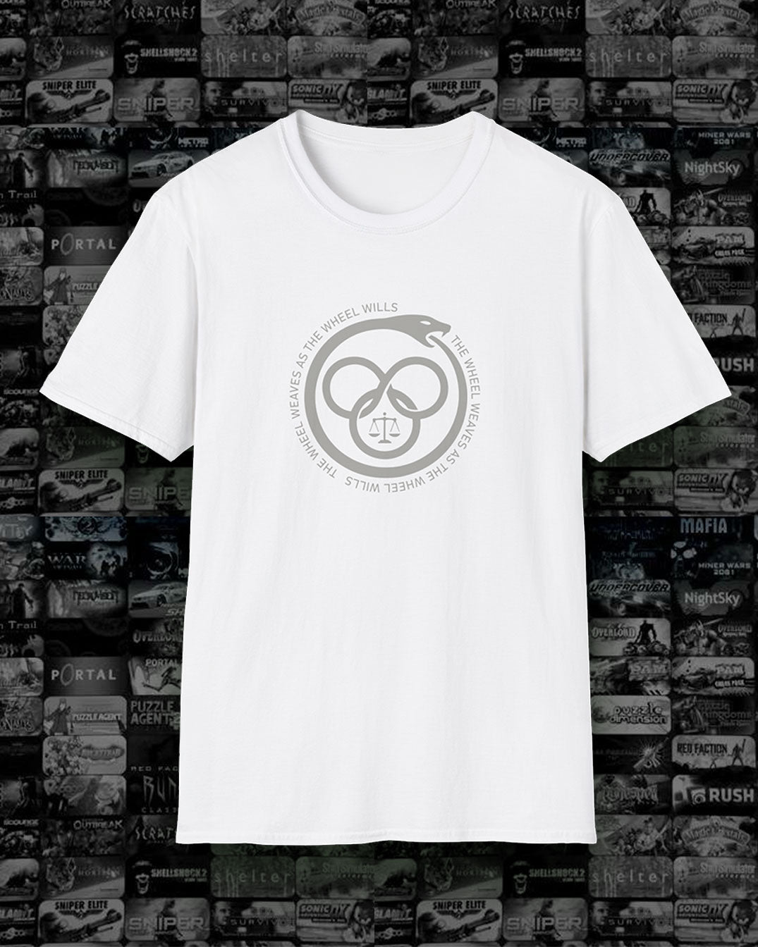 Wheel of Time Aes Sedai Shirt, Choose Your Ajah Colour & Symbol
