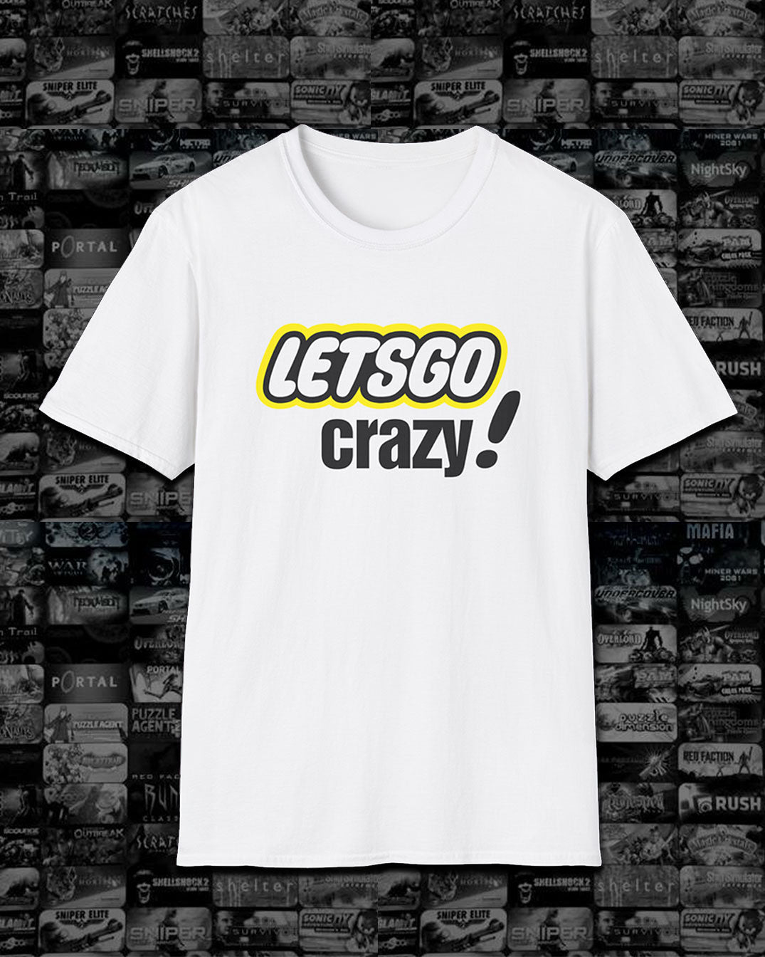 LETSGO Crazy Funny LEGO-Inspired T-Shirt for Fans!