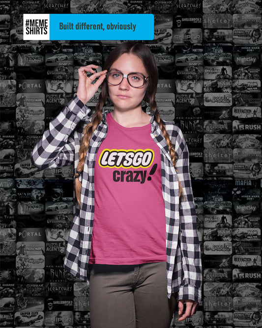 LETSGO Crazy Funny LEGO-Inspired T-Shirt for Fans!