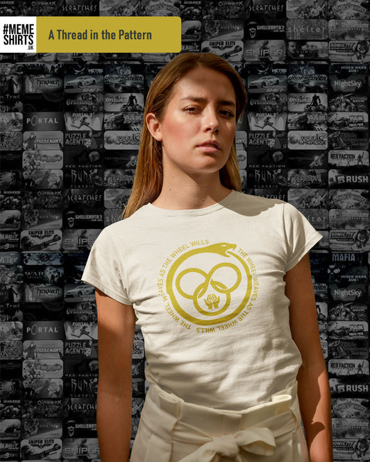 Wheel of Time Aes Sedai Shirt, Choose Your Ajah Colour & Symbol